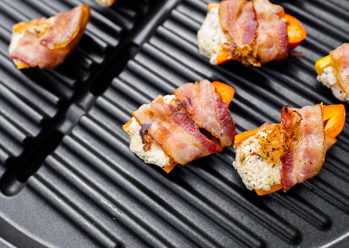 Bacon on george foreman sale